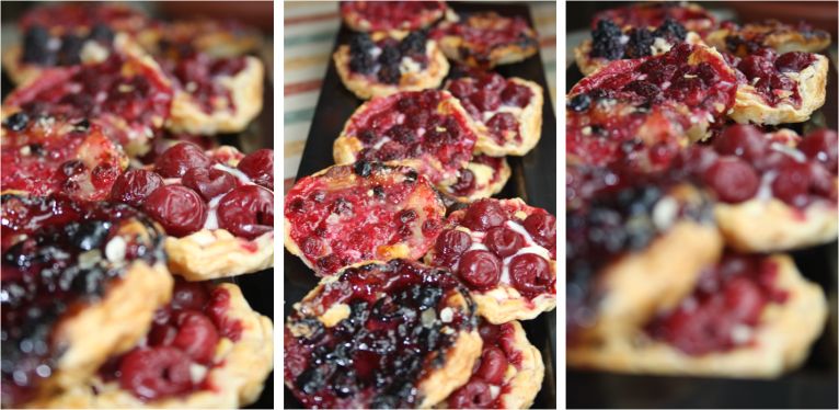 Tartaletas de Frutos rojos y chocolate blanco 2