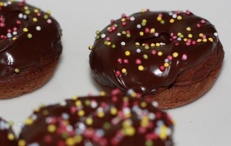 Mini Donuts de Chocolate AzucarglassyMas 1