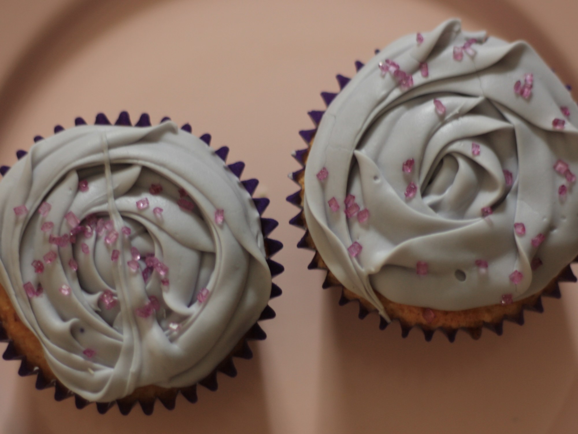 cupcakes de lavanda azucarglass y mas